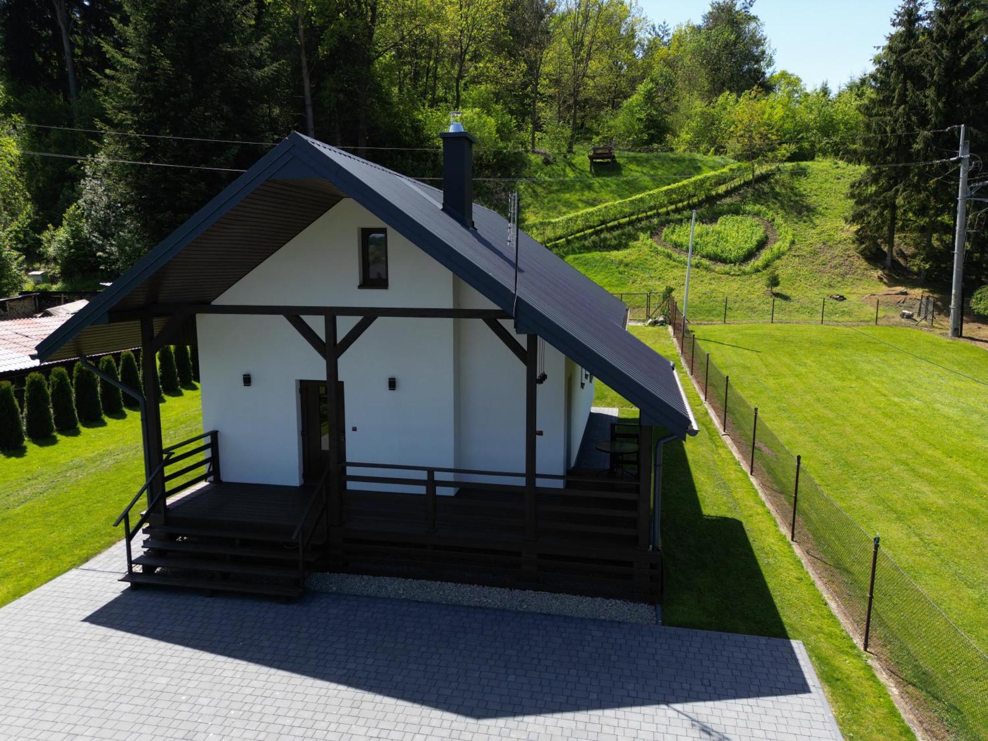 Dom przy Górce Vila Lesko Exterior foto